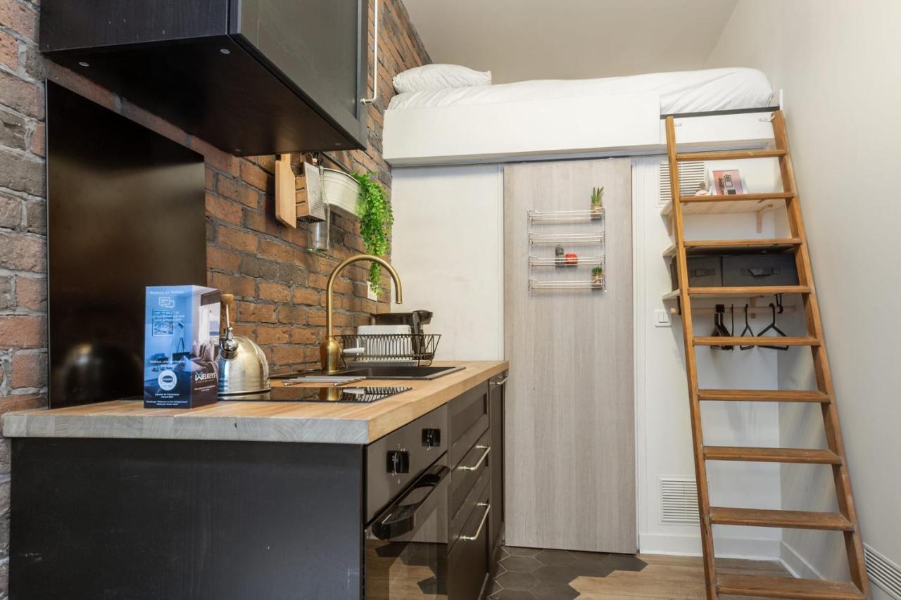 Charming Industrial-Style Studio Just Nearby Montmartre In Paris - Welkeys Apartment Exterior foto
